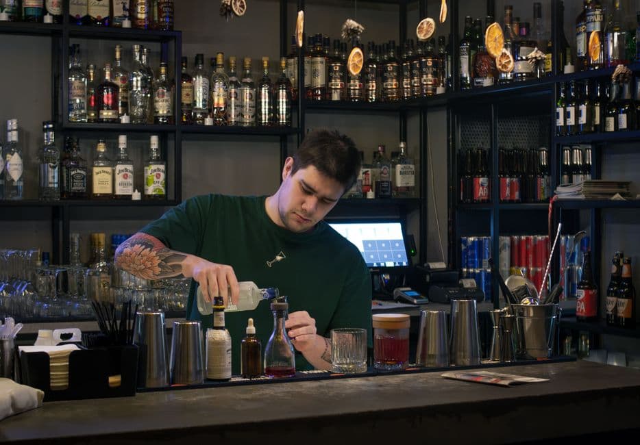 Estudantes de Bartender
