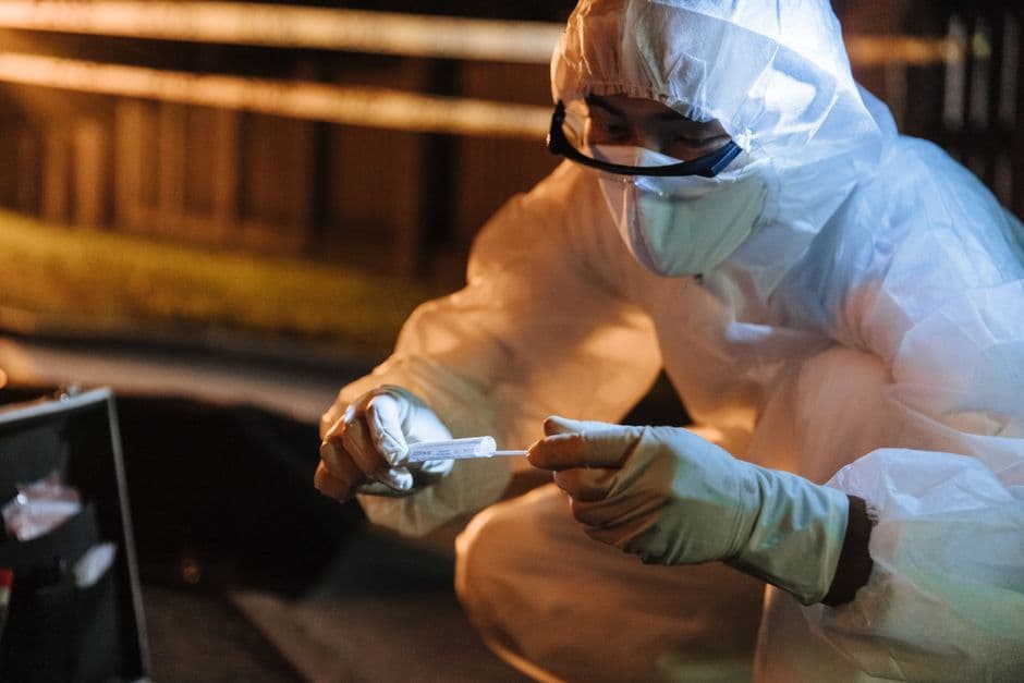Estudantes de Perícia Criminal e Ciências Forenses