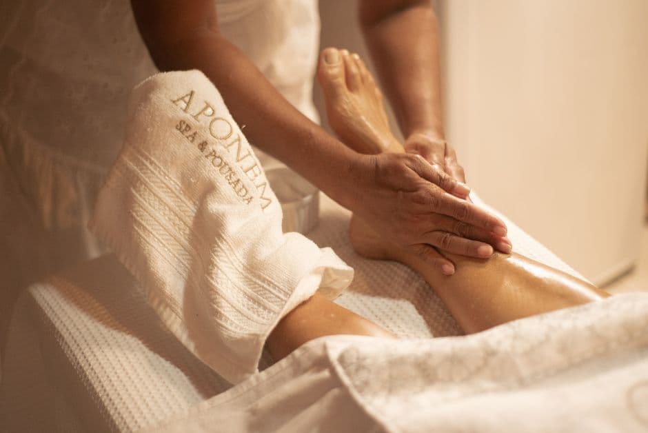 Estudantes de Massoterapia